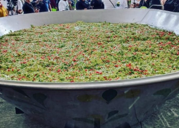 Michoacán rompió el Récord Guinness por el guacamole más grande del mundo