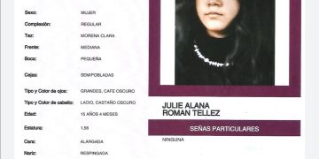 Buscan a Julie Alana, de 15 años de edad; desapareció en Álvaro Obregón