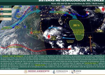 Ciclón tropical Lisa ingresará al país con lluvias fuertes