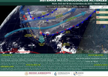 El frente frío 9 provocará lluvias, te contamos en dónde