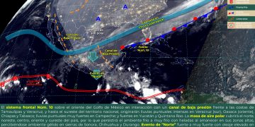 El frente frío 10 originará lluvias puntuales, te contamos en qué zonas