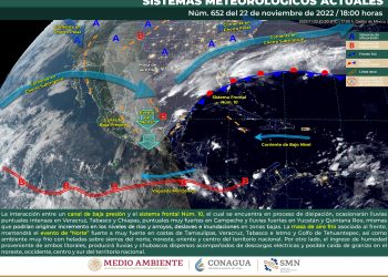 Canal de baja presión provocará lluvias fuertes, te decimos en dónde