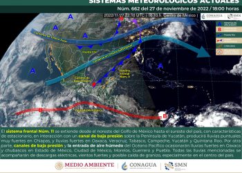 Nuevo frente frío originará tolvanera y lluvias, te contamos dónde