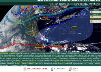 Canales de baja presión provocarán lluvias, te decimos dónde