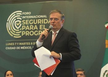 México debe avanzar en mejores prácticas y nuevas tecnologías en seguridad: Marcelo Ebrard