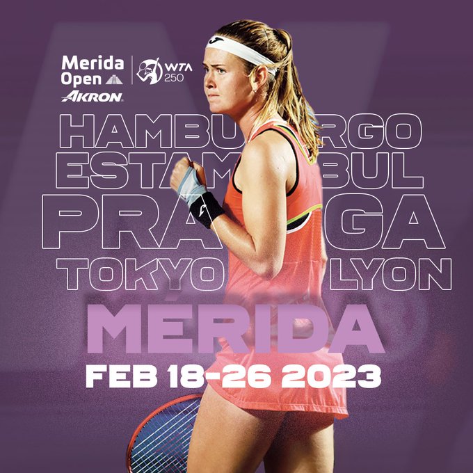 Una realidad el Mérida Open de WTA Enfoque Noticias