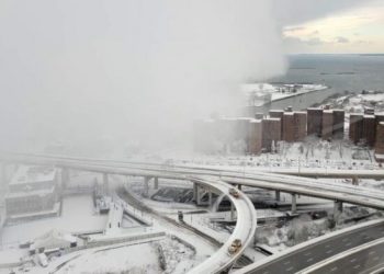 Declaran el estado de emergencia tras gran nevada en el estado de Nueva York