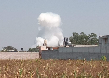 Reportan explosión de polvorín en Tultepec