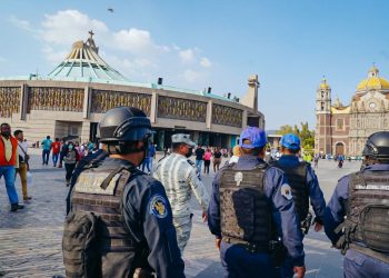 Así será el dispositivo de seguridad ante arribo de peregrinos a la Basílica de Guadalupe