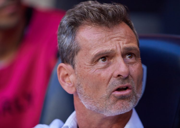 Diego Cocca head coach of Atlas during the game Monterrey vs Atlas, corresponding Round 15 the Torneo Apertura 2022 of the Liga BBVA MX at BBVA Bancomer Stadium, on September 17, 2022.

 Diego Cocca Director Tecnico de Atlas durante el partido Monterrey vs Atlas, correspondiente a la Jornada 15 del Torneo Apertura 2022 de la Liga BBVA MX en el Estadio BBVA Bancomer, el 17 de Septiembre de 2022.