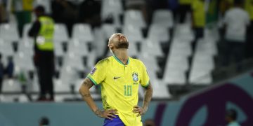 El jugador brasileño Neymar está en la prelista de 55 convocados por el seleccionador de ese país, Carlo Ancelotti, para el Mundial que se jugará desde el 11