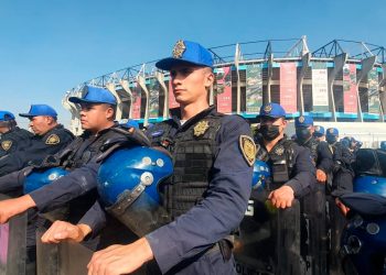 Implementa la SSC dispositivo especial de seguridad y vigilancia por concierto de Bad Bunny