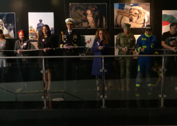 Senado y Marina rinden homenaje a la perrita rescatista “Frida”