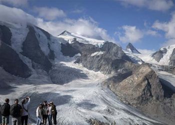 Suiza registra una ausencia muy inusual de nieve en los Alpes