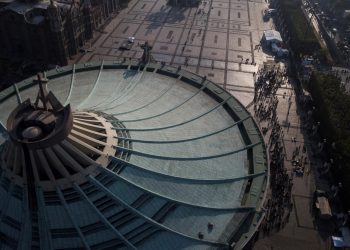 Listo dispositivo de seguridad para peregrinos en la Basílica de Guadalupe