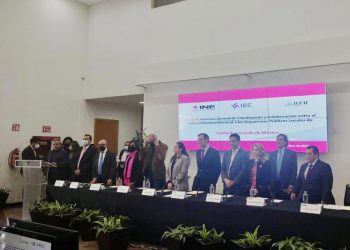 Firma INE convenio con los OPL de Coahuila y Edomex. ¿Qué avances hay para las elecciones?