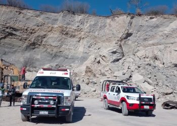 Mina de Taxco colapsa,  hay una persona muerta  y otra desaparecida