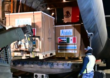 México recibe embarque con 4.9 millones de vacunas Abdala
