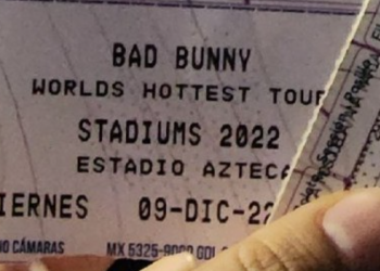 Empresa ofrece reembolso por duplicidad de boletos de Bad Bunny