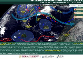 El frente frío 16 afectará el territorio nacional, te contamos qué estados se verán afectados