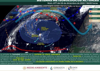 SMN prevé lluvias fuertes para estos estados