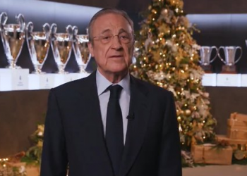 Ha sido un año emocionante para la familia madridista: Florentino