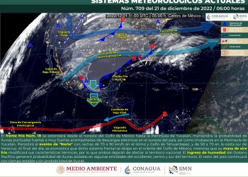 El frente frío 18 provocará lluvias puntuales, te contamos dónde