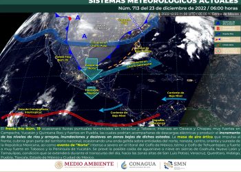 El frente frío 19 recorrerá el país, te contamos que estados se verán afectados