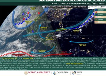 No guardes el abrigo, el frente frío 20 y la vaguada polar continuarán provocando bajas temperaturas