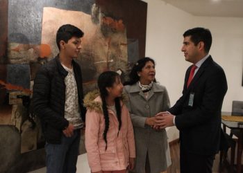 Arriba a la CDMX la familia de Pedro Castillo