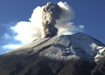 Alertan por caída de ceniza del volcán Popocatépetl en estas alcaldías de la CDMX