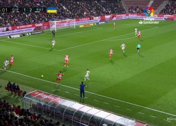 Vibrante empate entre el Girona y el Rayo en reinicio de LaLiga