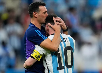 Messi tiene un orgullo y unas ganas que envidio: Scaloni