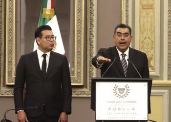 Designan a Sergio Salomón Céspedes como gobernador sustituto de Puebla