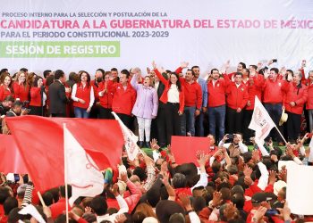 Alejandra del Moral se registra como única precandidata del PRI para la gubernatura del Edomex