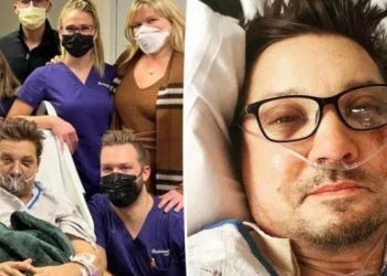 El actor Jeremy Renner continúa recuperando su salud
