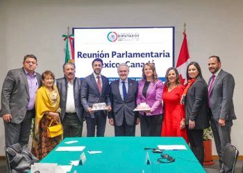 Diputados mexicanos se reúnen con parlamentarios canadienses