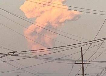 El volcán Popocatépetl registró este jueves una fumarola de mediana intensidad