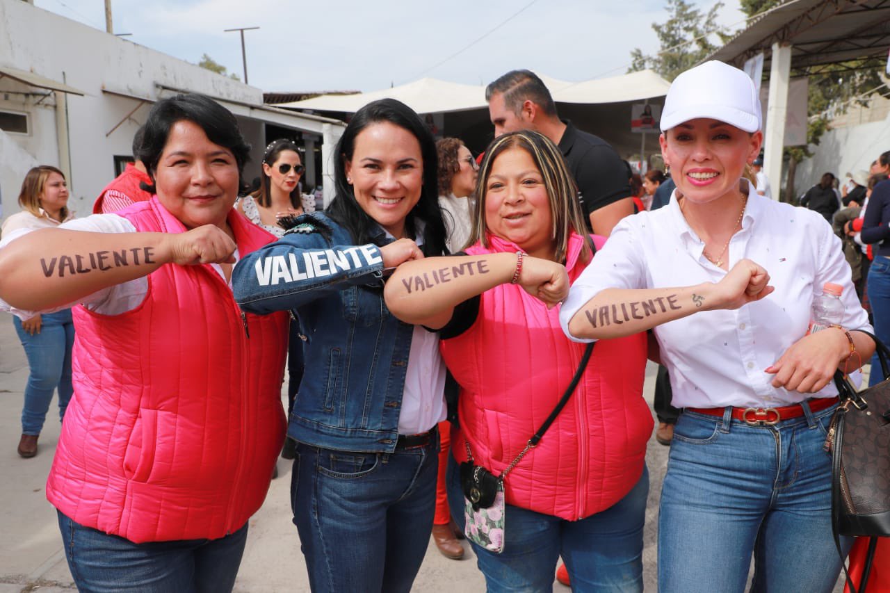 Los priistas unidos representan un cambio valiente Alejandra del Moral