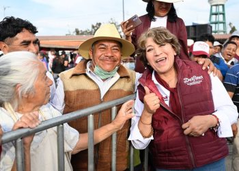 Unidas y unidos por el cambio, los corruptos no nos van a ver ni el polvo: Delfina Gómez