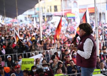 Gracias a militantes y simpatizantes la esperanza de cambio crece en Edomex; Delfina Gómez se encuentra con 15 mil morenistas en Tultepec