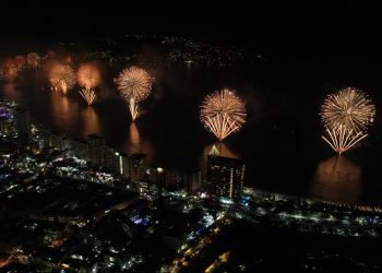 Así recibieron en Acapulco el 2023