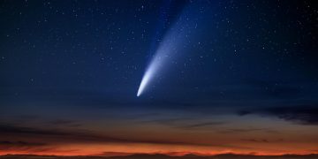 Cometa que se verá a simple vista en enero y febrero
