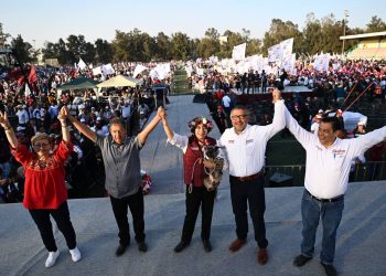 A ese partido corrupto lo vamos a aniquilar, porque Delfina Gómez representa el cambio: Horacio Duarte