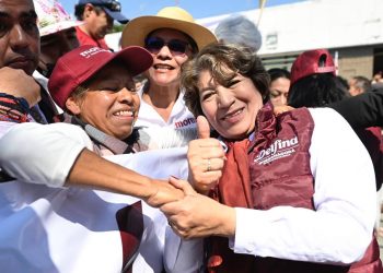 El 80% de la población del Edoméx quiere un cambio; Delfina va enfilada a la victoria: Martínez 