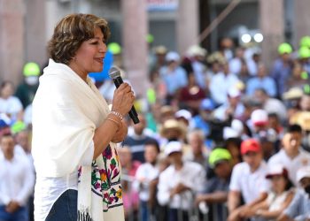 Urge el cambio verdadero de Morena; el cambio humanista que atienda las necesidades del sur del Estado de México: Delfina Gómez
