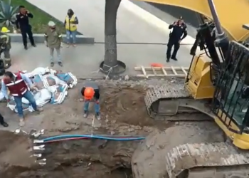 Reportan derrumbe en obra de CDMX; hay una persona muerta