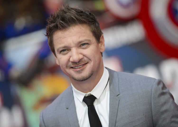 Actor Jeremy Renner at the European Premiere of the film 'Captain America Civil War' in London, Tuesday, April 26, 2016.