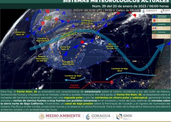 Lluvias y nevadas afectarán el territorio nacional, te contamos donde