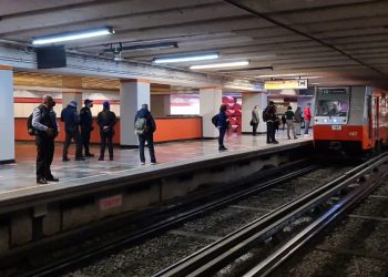 Más de mil objetos cayeron a las vías del Metro durante 2022
